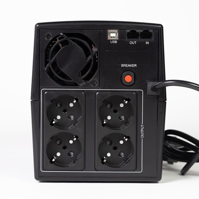 ИБП ЮНИОР СМАРТ 2200, 2200/1320 ВА/Вт, LCD, USB, RJ11/RJ45, SCHUKOx3 Импульс JS22223