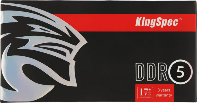 Память DDR5 16GB 5600MHz SHENZHEN KINGSPEC ELECTRONICS TECHNOLOGY CO LTD KS5600D5N11016G Память DDR5 16GB 5600MHz SHENZHEN KINGSPEC ELECTRONICS TECHNOLOGY CO LTD KS5600D5N11016G