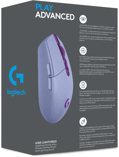 Мышь Logitech Mouse G305 Lightspeed
