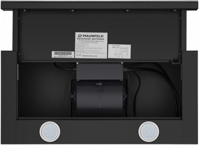 ВЫТЯЖКА MAUNFELD Maunfeld VS Fast (Glass) 60 Black ВЫТЯЖКА MAUNFELD Maunfeld VS Fast (Glass) 60 Black
