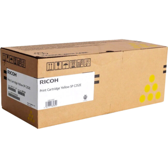 Принт-картридж желтый, тип  SPC252E Ricoh 407534