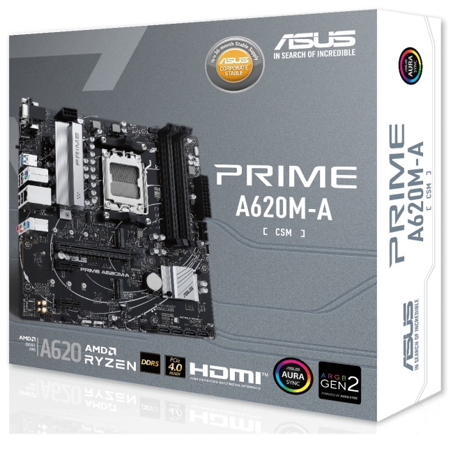 Материнская плата Asus PRIME A620M-A-CSM (90MB1F10-M0EAYC)