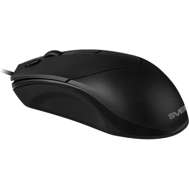 Мышь SVEN RX-100 чёрная (кн. копировать-вставить. 5+1кл. 1000-400DPI, блист.) Sven SV-020286