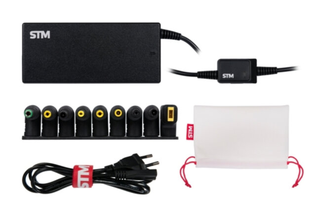 Универсальный адаптер для ноутбуков на 90Ватт STM BLU 90