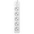 Cетевой фильтр AGNI плоский TP-FD5E-3m-white, 5 розеток Schuko, белый, кабель 3 метра, мощность нагрузки 4000 Вт, 16А, заземление, защита от короткого замыкания, сечение кабеля 3 х 1.5 кв.мм., размер 279x54x40 мм. AGNI TP-FD5E-3m-white Cетевой фильтр AGNI плоский TP-FD5E-3m-white, 5 розеток Schuko, белый, кабель 3 метра, мощность нагрузки 4000 Вт, 16А, заземление, защита от короткого замыкания, сечение кабеля 3 х 1.5 кв.мм., размер 279x54x40 мм. AGNI TP-FD5E-3m-white