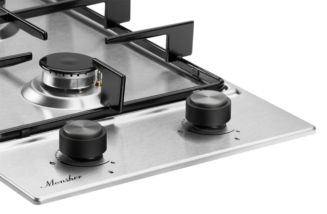 Встраиваемые газовые панели домино MONSHER MONSHER MSG 36 Acier