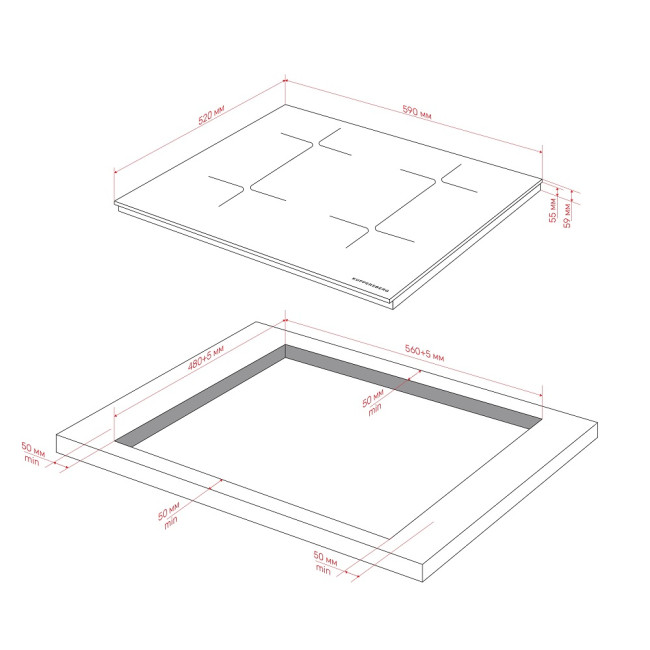 Варочная поверхность Kuppersberg Kuppersberg ICI 626 Варочная поверхность Kuppersberg Kuppersberg ICI 626