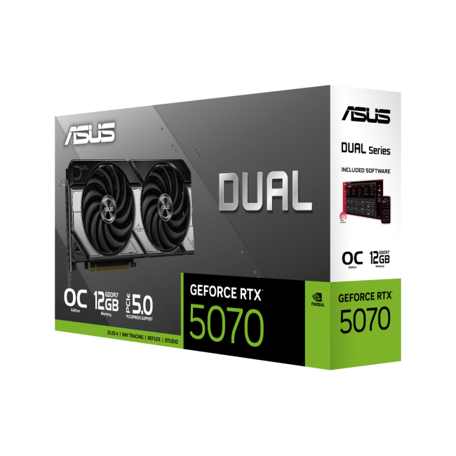 Видеокарта ASUS DUAL RTX5070 O12G Видеокарта ASUS DUAL RTX5070 O12G