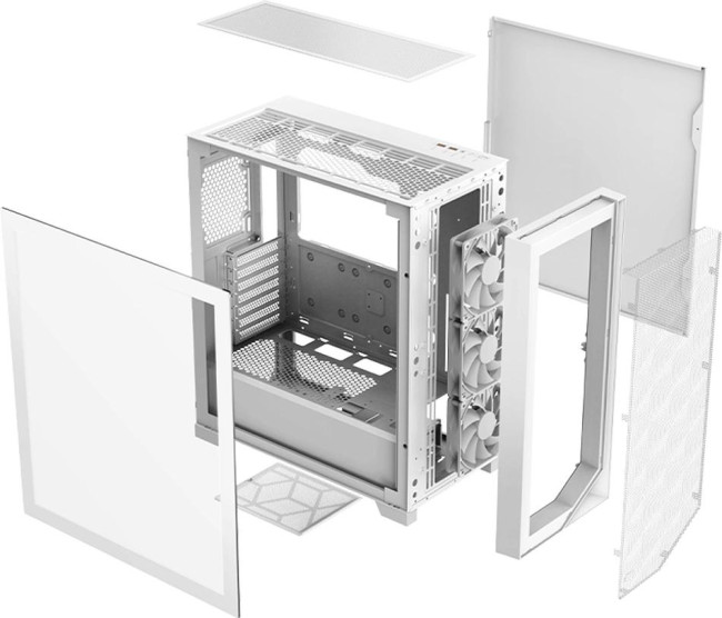 Корпус PcCooler C3D510-WHP3-GL Корпус PcCooler C3D510-WHP3-GL