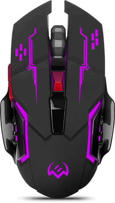Беспроводная игровая мышь SVEN RX-G930W (бесшумн. кл., 5+1кл. 800-2400 DPI, ST, подсв., игров. упак) Sven RX-G930W