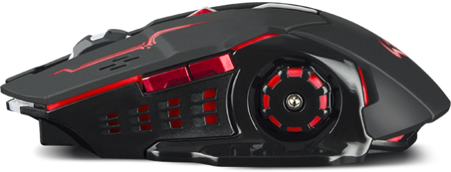 Беспроводная игровая мышь SVEN RX-G930W (бесшумн. кл., 5+1кл. 800-2400 DPI, ST, подсв., игров. упак) Sven RX-G930W