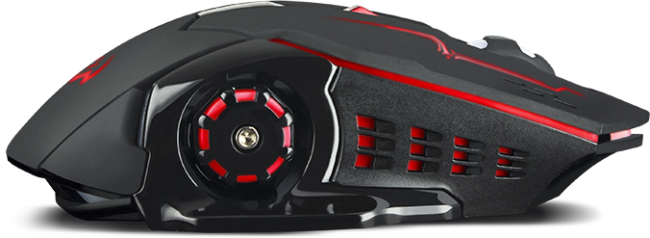 Беспроводная игровая мышь SVEN RX-G930W (бесшумн. кл., 5+1кл. 800-2400 DPI, ST, подсв., игров. упак) Sven RX-G930W