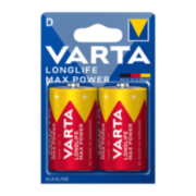 Батарейка Varta LONGLIFE MAX POWER (MAX TECH) LR20 D BL2 Alkaline 1.5V (4720) (2/20/100) VARTA 4720101402