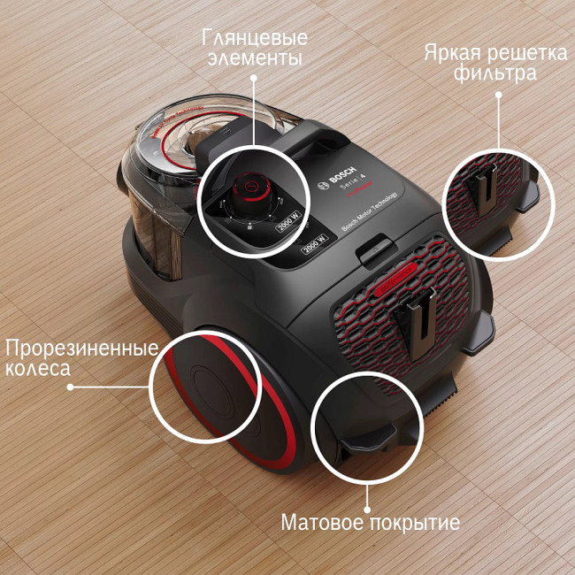 Пылесос Bosch Bosch BGS21WPOW