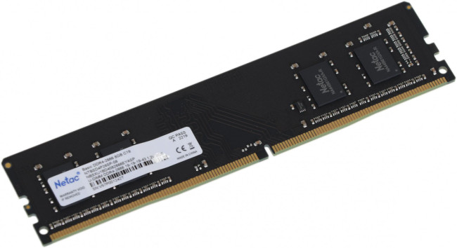 Память DDR4 8Gb 2666MHz Netac NTBSD4P26SP-08
