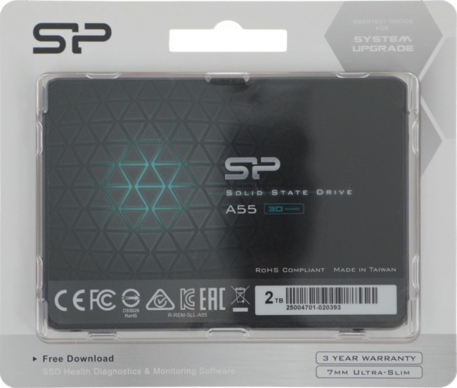 Накопитель SSD Silicon Power SP002TBSS3A55S25 Накопитель SSD Silicon Power SP002TBSS3A55S25