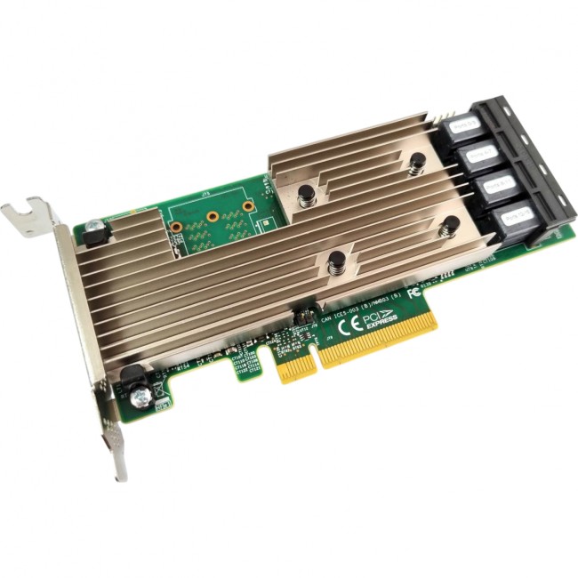 Broadcom HBA-адаптер LSI 9305-16i SGL PCIe 3.0 x8 LP, SAS/SATA 12G HBA, 16port (4*int SFF8643) LSI 9305-16i SGL (05-25703-00) Broadcom HBA-адаптер LSI 9305-16i SGL PCIe 3.0 x8 LP, SAS/SATA 12G HBA, 16port (4*int SFF8643) LSI 9305-16i SGL (05-25703-00)