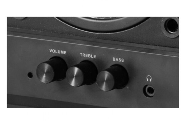 Колонки  деревянные АС SPS-702 (40 Вт), Черный SVEN SPS-702