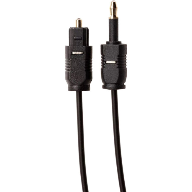 Оптический кабель (Toslink)-M -- >(Toslink)-miniM ,2m, Telecom <TOC2023-2M> VCOM TOC2023-2M