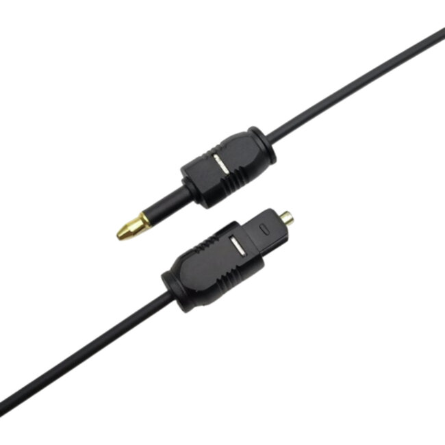 Оптический кабель (Toslink)-M -- >(Toslink)-miniM ,2m, Telecom <TOC2023-2M> VCOM TOC2023-2M