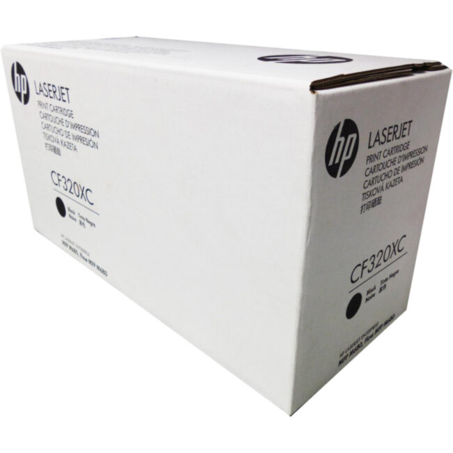Тонер-картридж HP 653X Black LaserJet Contract Toner Cartridge (CF320XC)