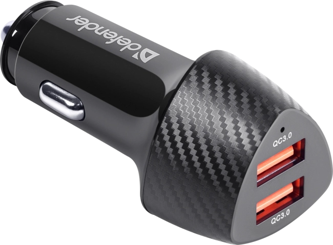 Defender Автомобильное ЗУ UCA-81 2xUSB QC3.0, 36W Defender 83845