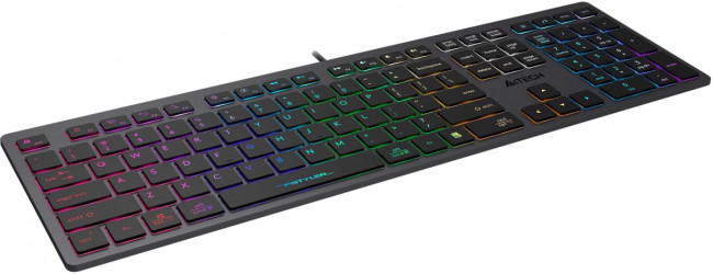 Клавиатура A4Tech FX60H GREY/NEON Клавиатура A4Tech FX60H GREY/NEON