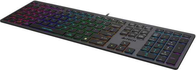 Клавиатура A4Tech FX60H GREY/NEON Клавиатура A4Tech FX60H GREY/NEON