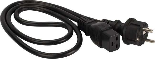 Шнур питания LANMASTER LAN-PP19/SH-1.0-BK Шнур питания LANMASTER LAN-PP19/SH-1.0-BK