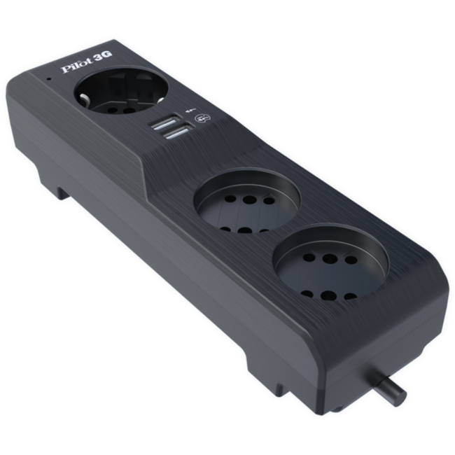 Сетевой фильтр ZIS Pilot 3G (1.8 м, 3 розетки)