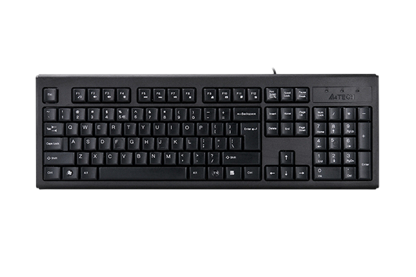 Клавиатура A4Tech KR-83 черный USB (KR-83 BLACK) A4Tech KR-83 BLACK