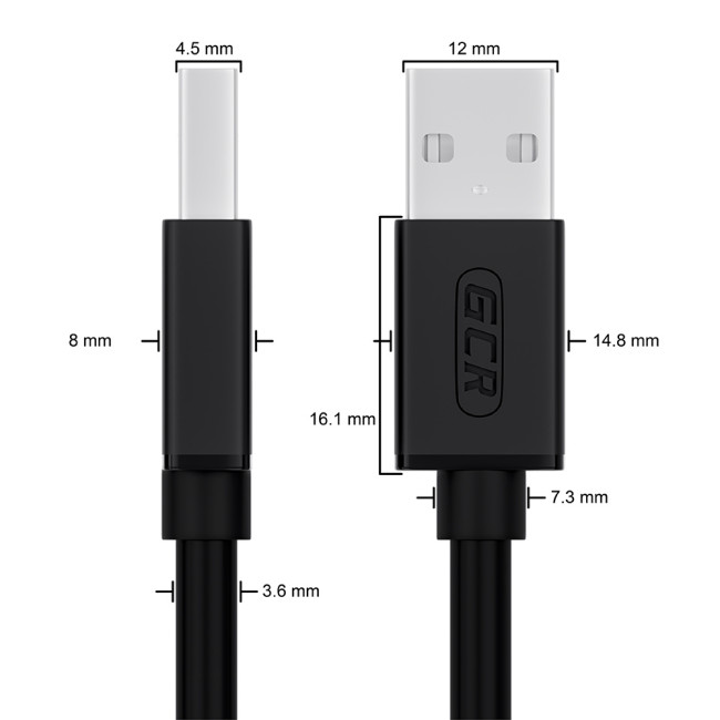 Greenconnect Кабель 1.5m USB 2.0, AM/mini 5P, черный, 28/28 AWG, экран, армированный, морозостойкий, GCR-UM2M5P-BB2S-1.5m Greenconnect USB 2.0 Type-AM - miniUSB 1.5м
