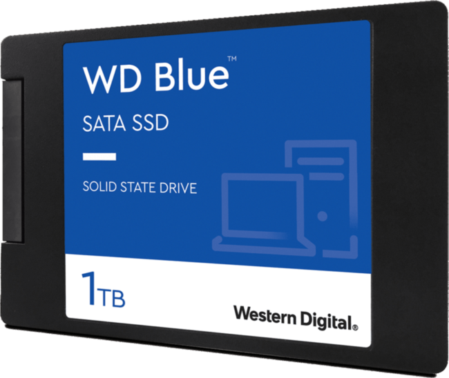 Твердотельный накопитель WD Blue WDS100T2B0A