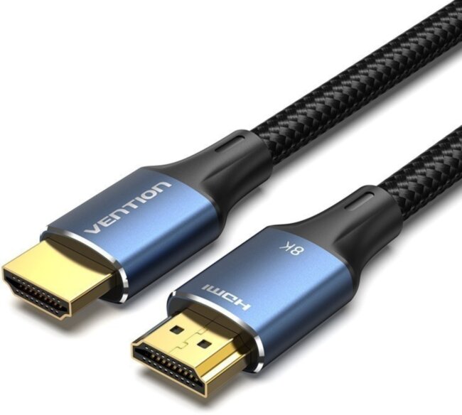Кабель Vention HDMI Ultra High Speed v2.1 with Ethernet 19M/19M - 3м Кабель Vention HDMI Ultra High Speed v2.1 with Ethernet 19M / 19M - 3м (ALGLI)