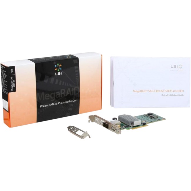 Контроллер MegaRAID SAS 9380-8E LSi 05-25528-04 Контроллер MegaRAID SAS 9380-8E LSi 05-25528-04