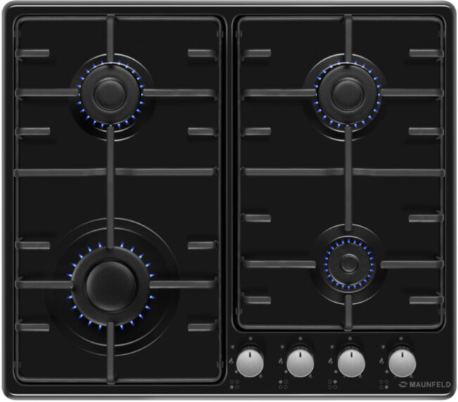 Встраиваемые газовые панели MAUNFELD Maunfeld EGHE.64.3STS-EB