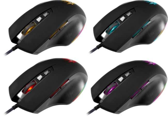 Defender Проводная игровая мышь Wolverine GM-700L RGB,7кнопок,12800dpi Defender 52700