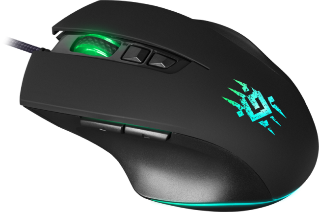 Defender Проводная игровая мышь Wolverine GM-700L RGB,7кнопок,12800dpi Defender 52700