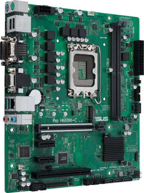 Материнская плата ASUS PRO H610M-C-CSM Материнская плата ASUS PRO H610M-C-CSM