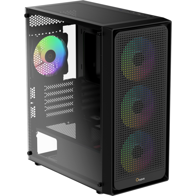 Корпус ПК без блока питания Ocypus Gamma-C50-BKG400XX-GL Корпус ПК без блока питания Ocypus Gamma-C50-BKG400XX-GL