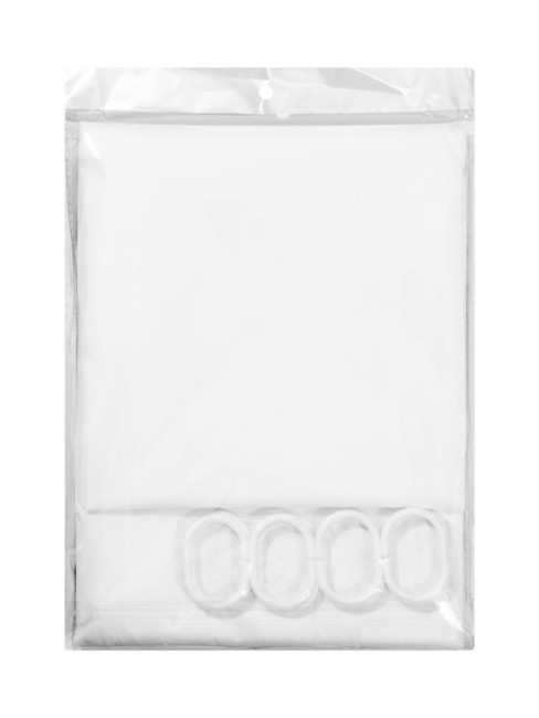 Штора для ванной Штора для ванной Base, 180х180 см белая