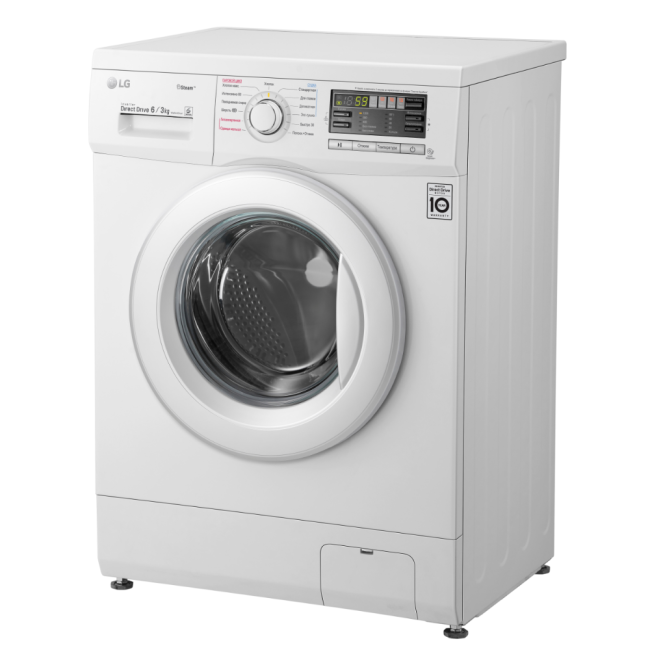 Стиральная машина с функцией сушки LG LG F1296CDS0X Стиральная машина с функцией сушки LG LG F1296CDS0X