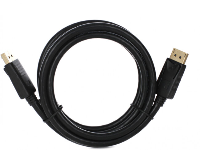 Кабель соединительный DISPLAY PORT -- DISPLAY PORT 1,8м VCOM <VHD6220-1.8M> VCOM DisplayPort (m) - DisplayPort (m) 1.8м