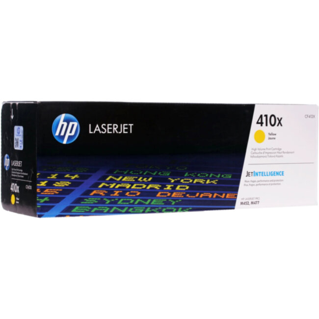 Тонер-картридж HP 410X Yellow Original LaserJet Toner Cartridge (CF412X)