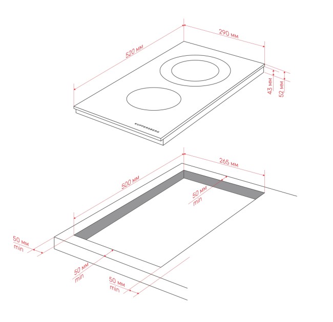 Варочная панель Kuppersberg Kuppersberg ECO 322