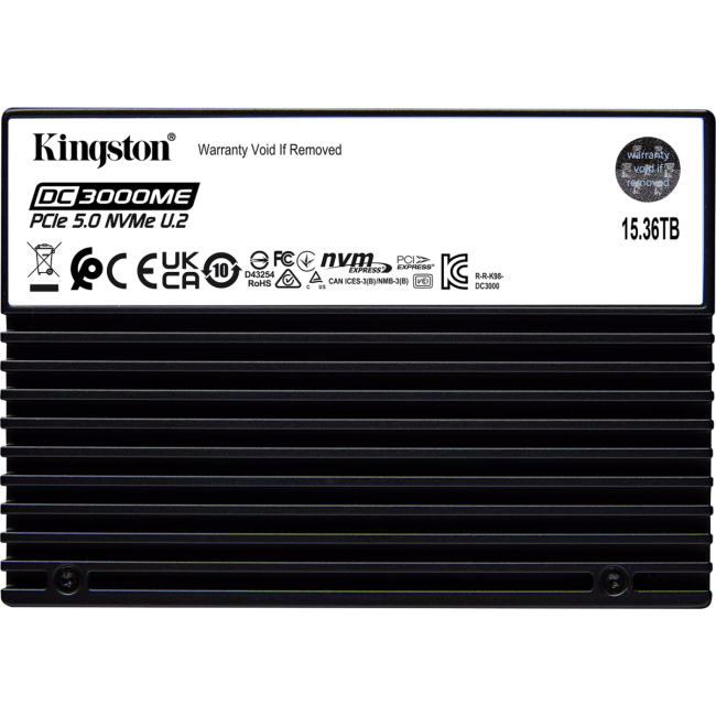 Твердотельный накопитель Kingston DC3000ME 15360GB (SEDC3000ME/15T3)