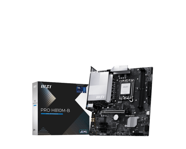 Материнская плата MSI PRO H810M-B