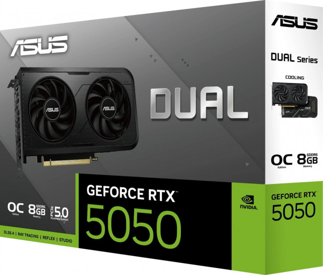 Видеокарта ASUS DUAL-RTX5050-O8G Видеокарта ASUS DUAL-RTX5050-O8G