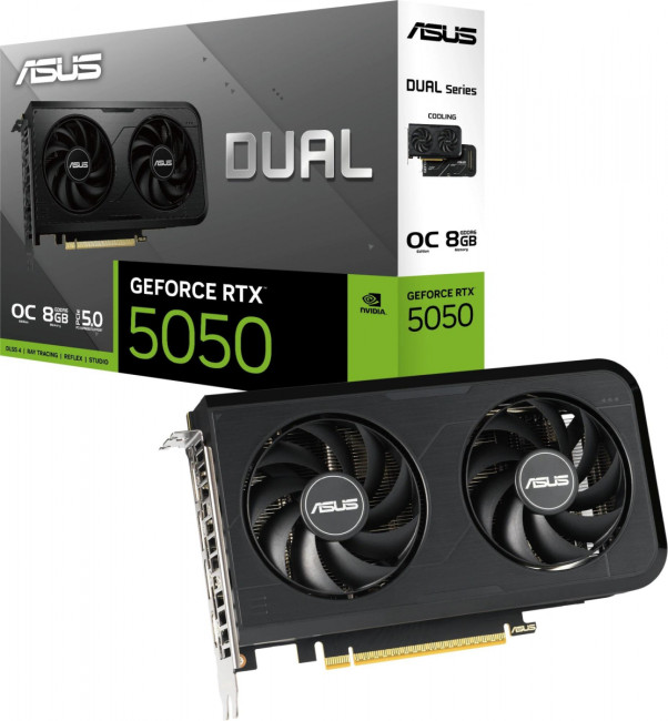 Видеокарта ASUS DUAL-RTX5050-O8G Видеокарта ASUS DUAL-RTX5050-O8G
