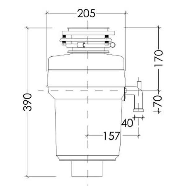 Измельчитель отходов Kuppersberg Kuppersberg WS 550 B